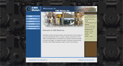 Desktop Screenshot of cmsmetals.ca